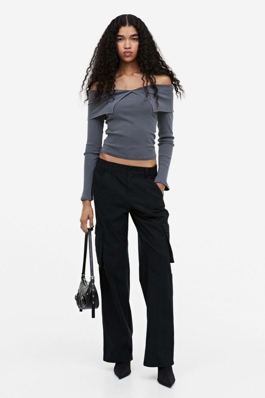 Women H&M | Canvas Cargo Pants – Hm-women